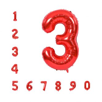 Шарики-цифры 0-9